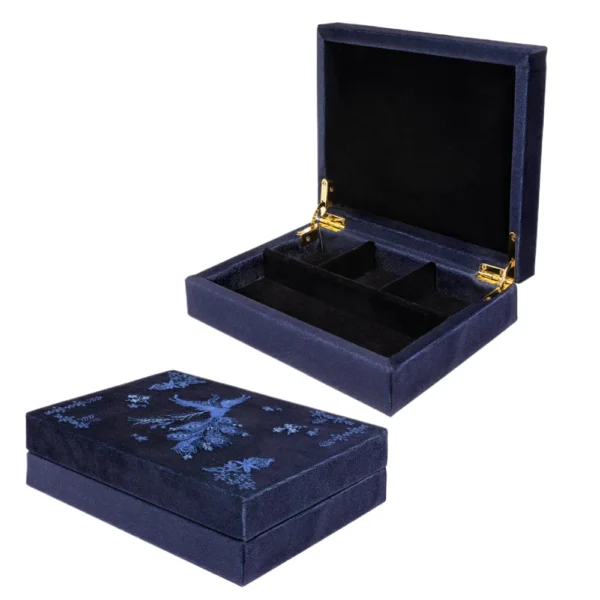 Embroidered Personalized Watch & Jewelry Box