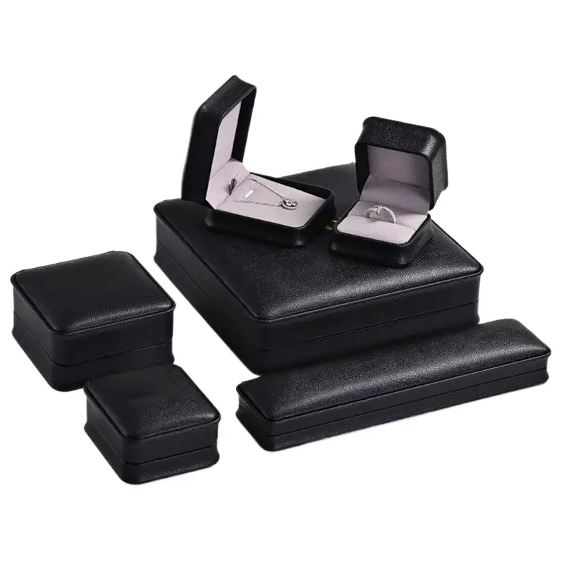 custom-logo-black-pu-leather-jewelry-packaging-box-4