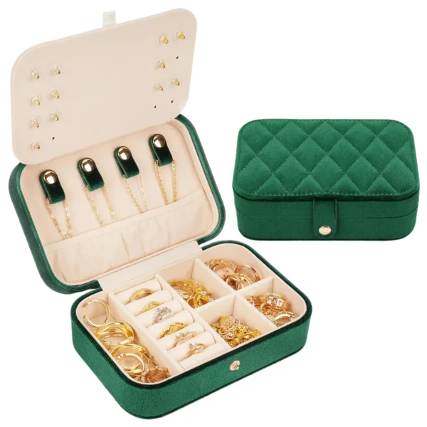 Black Velvet Ring & Jewelry Box