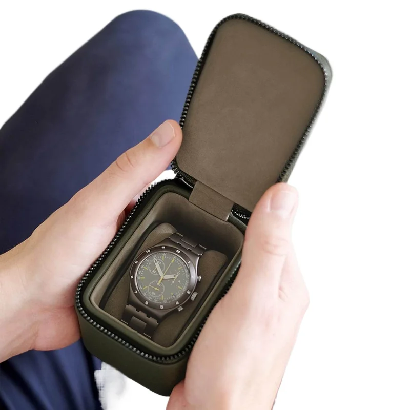 Custom Watch & Jewelry Box — Single-slot