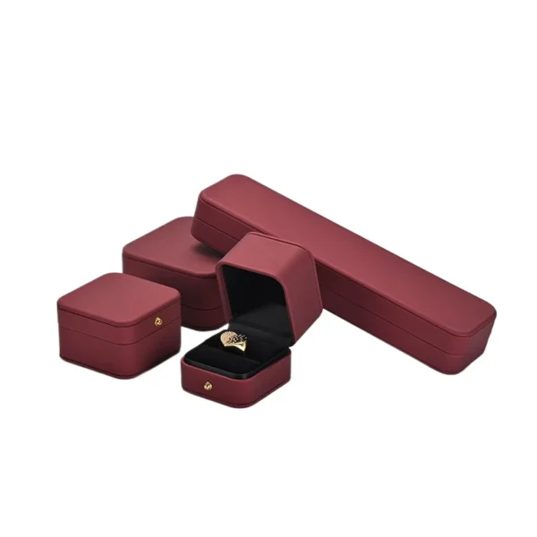 custom-logo-wine-red-leather-jewelry-packaging-box-2