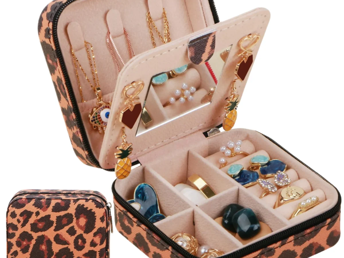 Luxury Jewelry Box — travel-ready