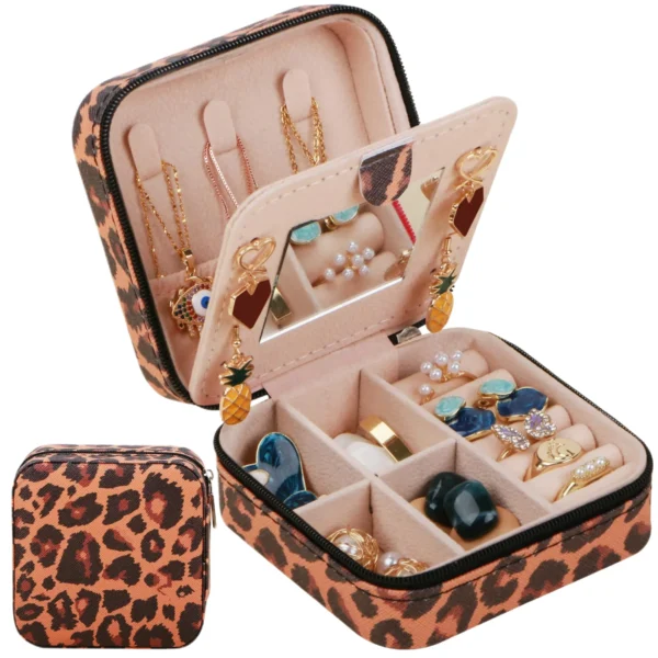 Luxury Jewelry Box — travel-ready