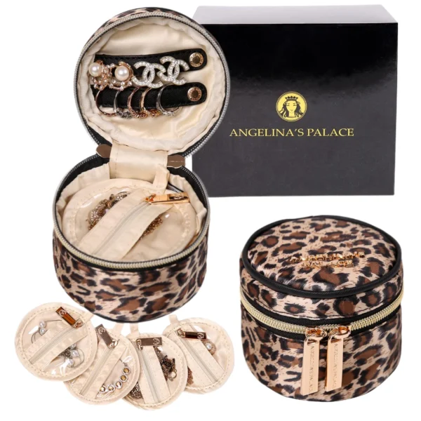 Round Custom Jewelry Box