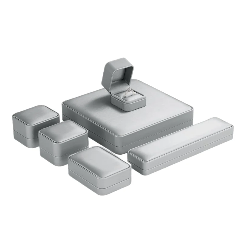 gun-gray-pu-leather-jewelry-packaging-box-2