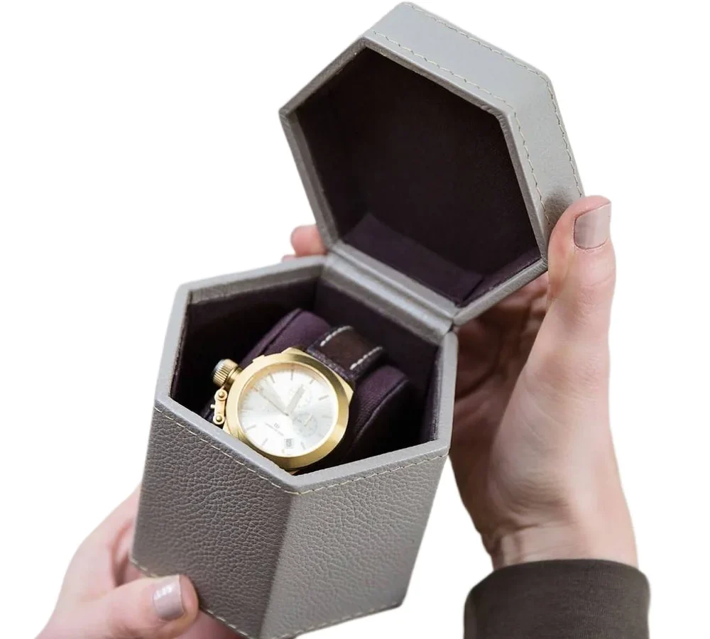 Jewelry Box Watch — travel-ready