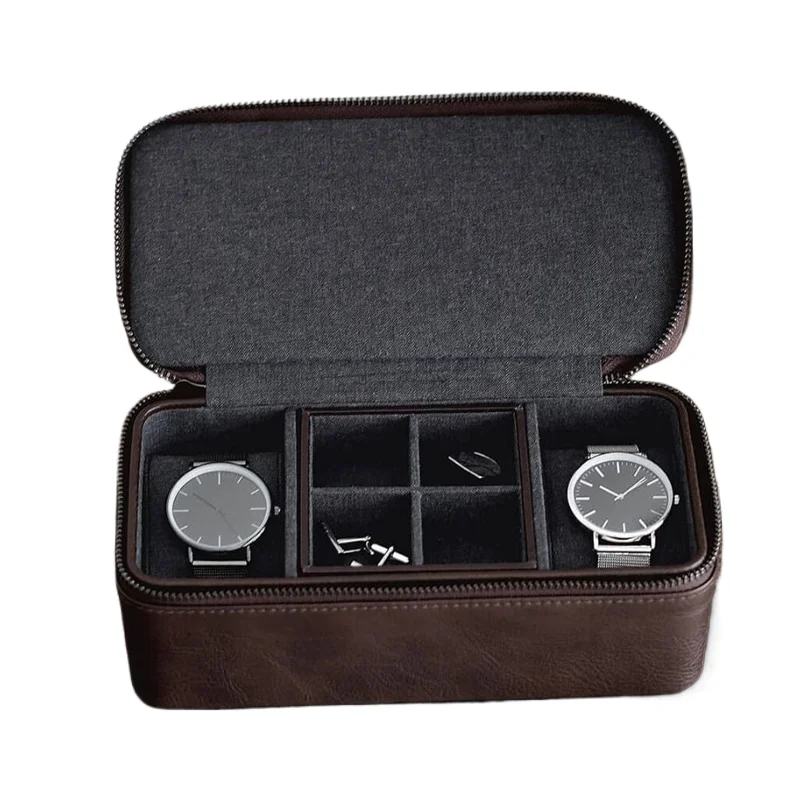 luxury-4-slot-pu-leather-zipper-portable-travel-watch-storag-2