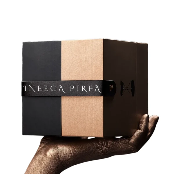 Luxury Black And Gold Watch & Jewelry Box — with snap closure