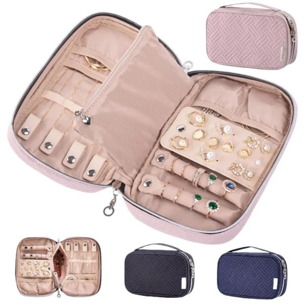 Velvet Jewelry Gift Boxes — travel-ready
