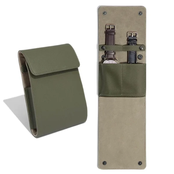 new-arrival-pu-leather-zippered-watch-storage-case-holder-pr-4