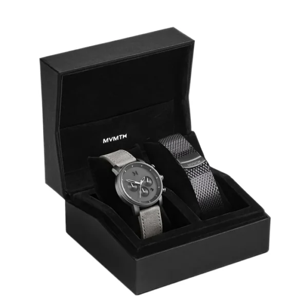 new-luxury-leather-2-grid-box-collecting-storage-display-cou-6