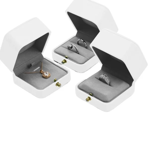 octagon-white-leather-jewelry-packaging-box-with-gray-microf-4