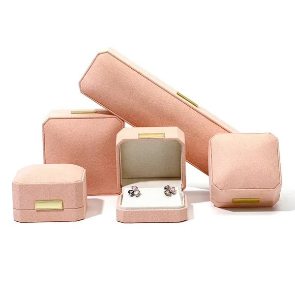 octagonal-chamfered-microfiber-suede-jewelry-box-set-2