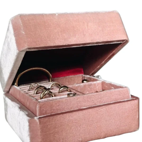 pink-velvet-satin-jewelry-organizer-earring-display-box-soft-5