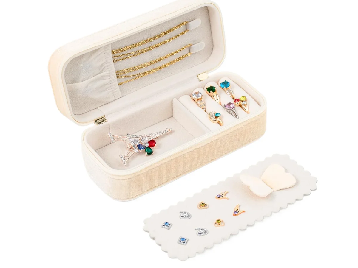 Jewelry Gift Boxes Velvet — travel-ready