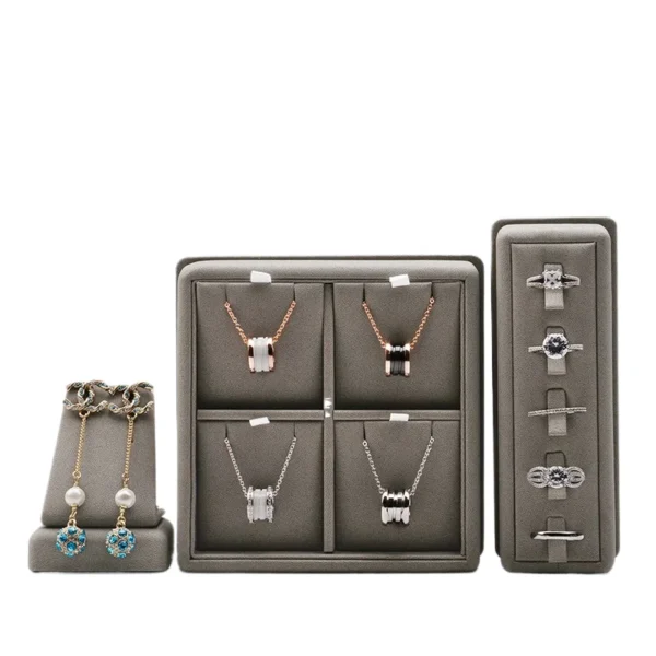 Leather Jewelry Box With Drawers