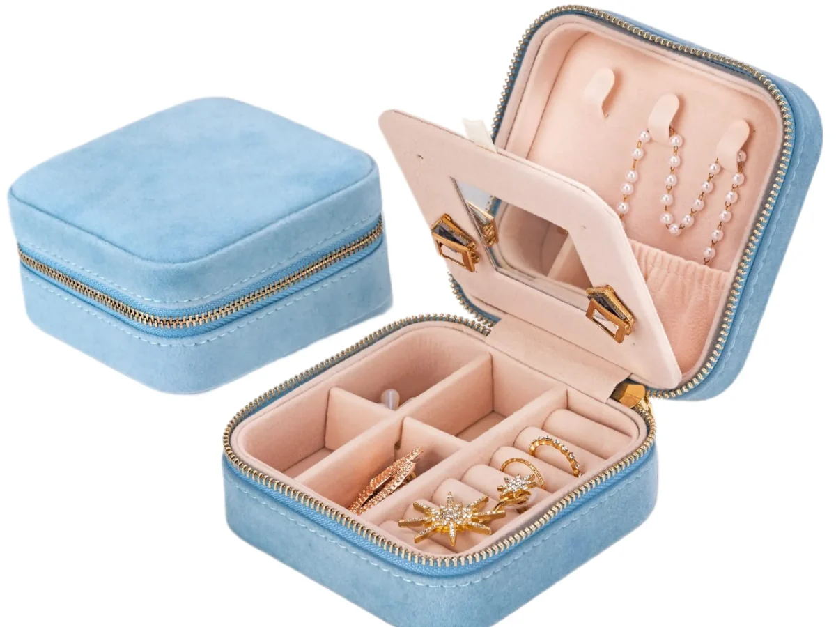 Jewelry Box Organizer Plastic — travel-ready