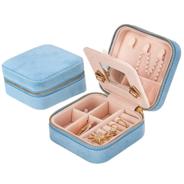 Jewelry Box Organizer Plastic — travel-ready