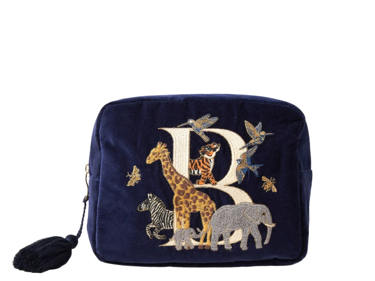 Jewelry Box Velvet — with zippered, travel-ready