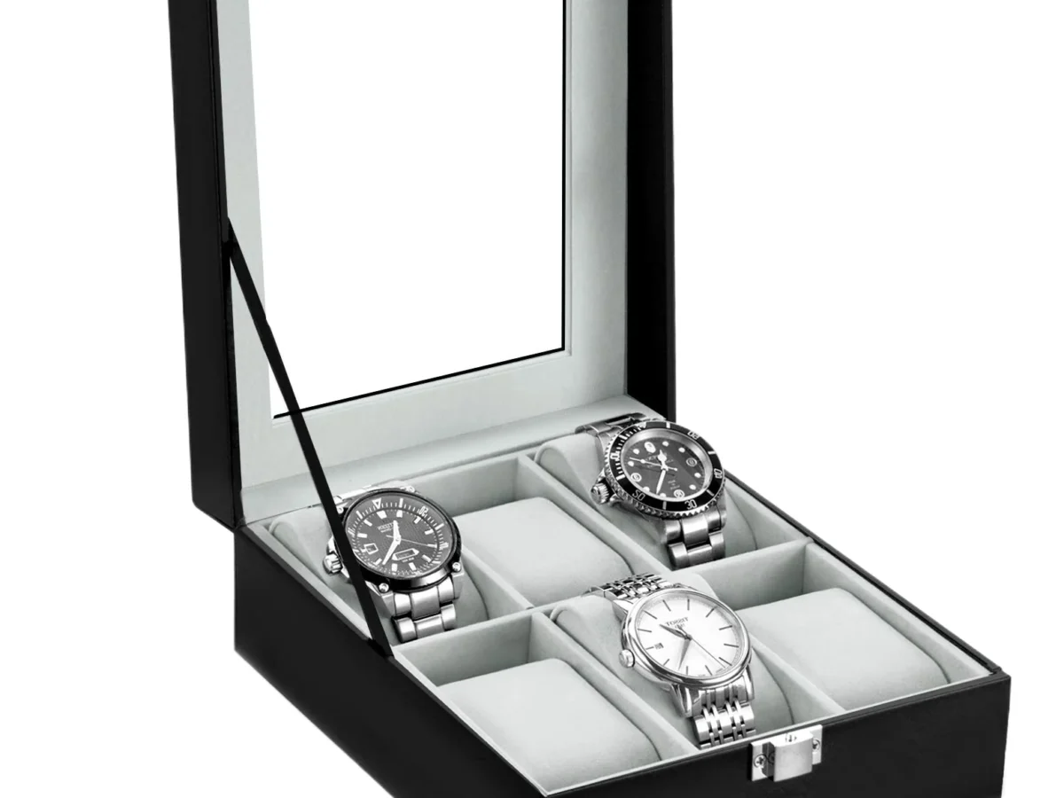 Wooden Jewelry Boxes — 6-slot