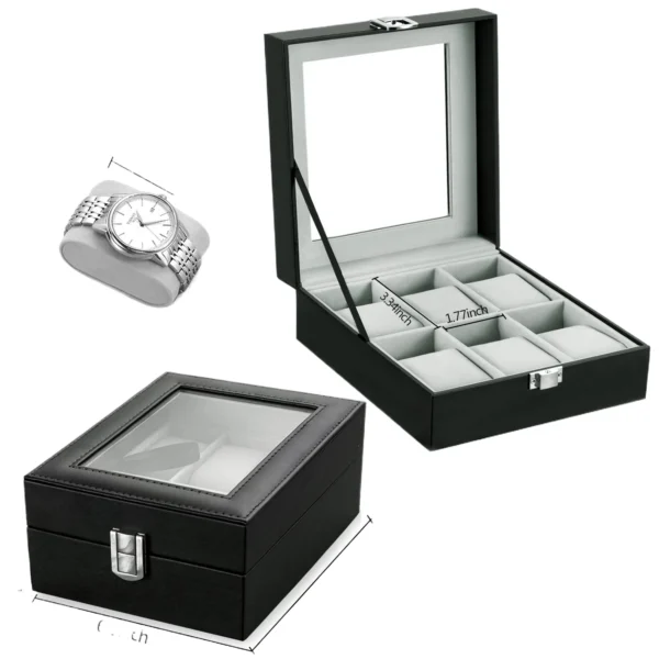 wholesale-6-slots-transparent-hinged-lid-pu-leather-case-org-3