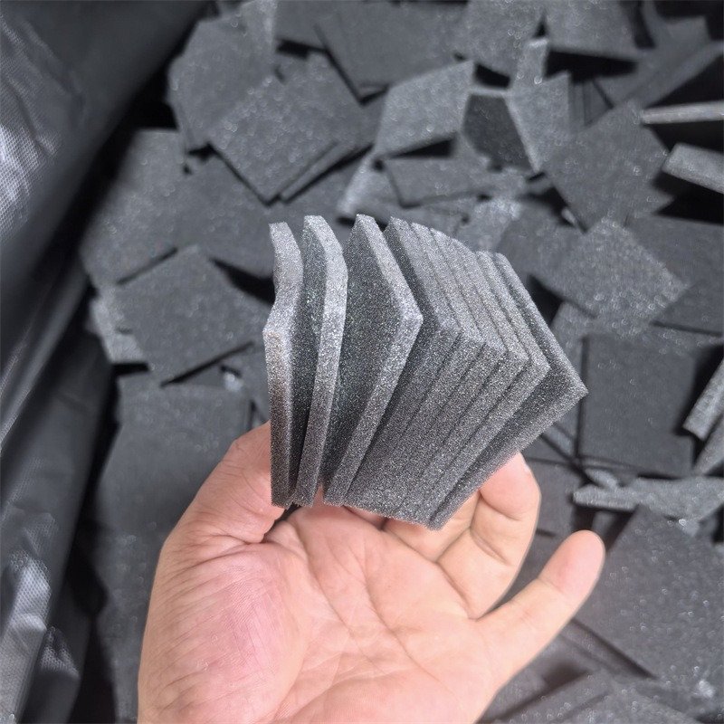 Soft sponge foam insert material for jewelry boxes