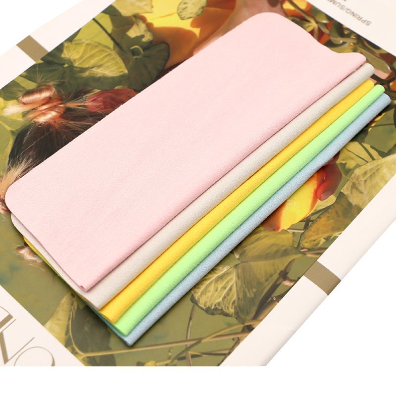 Microfiber insert material for jewelry packaging