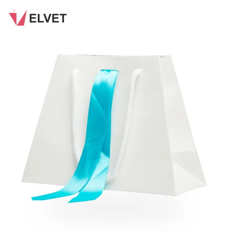 custom-logo-white-paper-shopping-bag-blue-ribbon-1