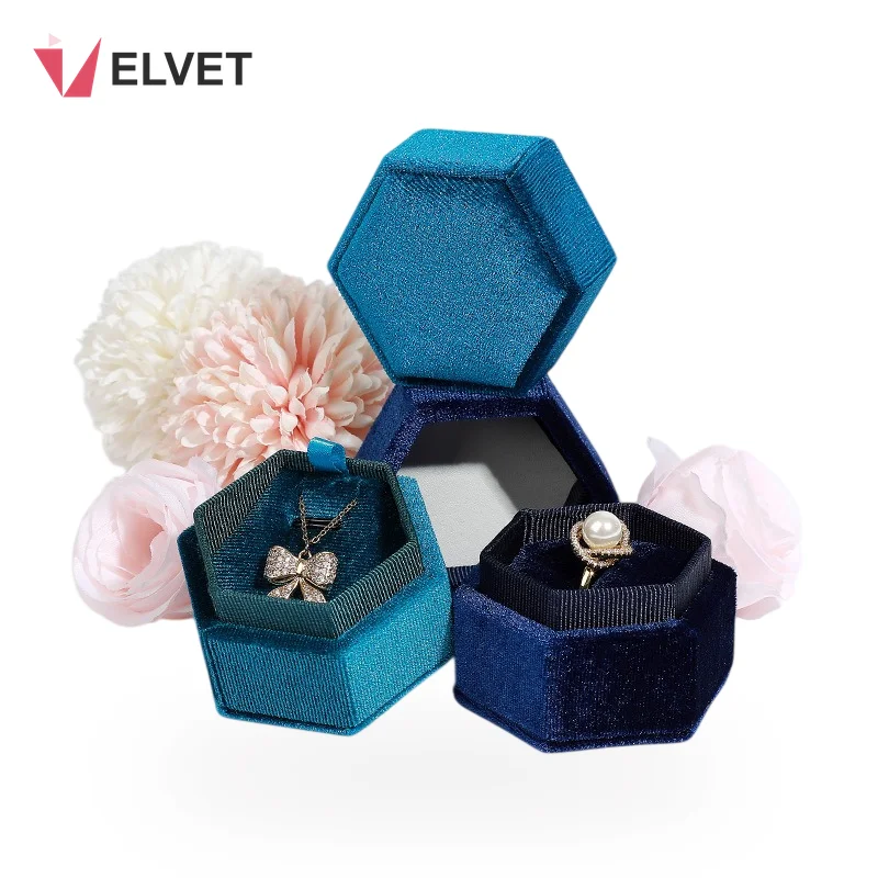 hexagonal-korean-velvet-jewelry-box-2