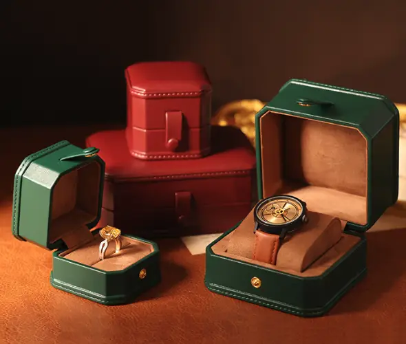 Low MOQ ring box test order for a startup jewelry brand