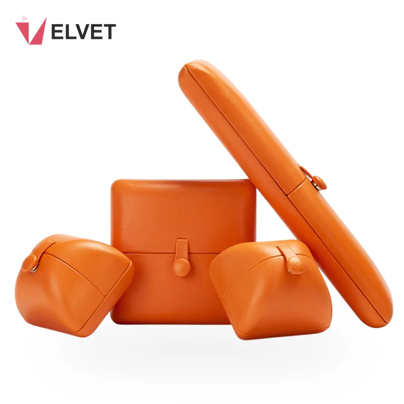 pu-leather-wedding-ceremony-ring-box-velvet-set-orange-2
