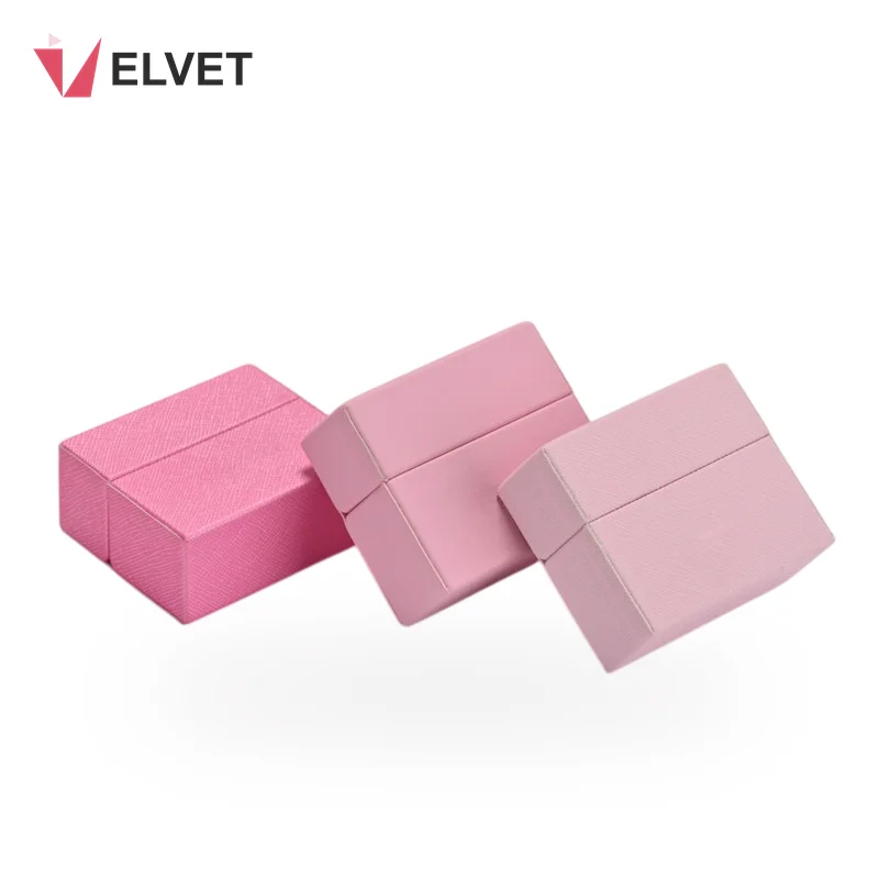 saffiano-pu-leather-pink-flip-top-ring-jewelry-box-2